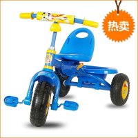 多宝爱 儿童三轮车 宝宝脚踏车 加大轮胎简易折叠自行车