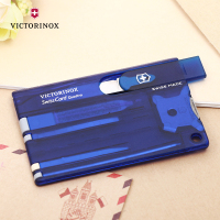 Victorinox 瑞士军刀 多功能刀 瑞士刀 瑞士卡 0.7222.T2 透明蓝