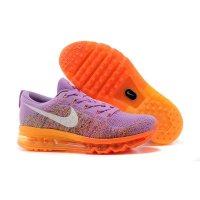 耐克男鞋正品飞线彩虹跑鞋NIKE FLYKNIT AIR MAX 气垫女鞋运动跑步鞋