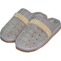 胜利拓 2014新款拼色保暖棉拖 防滑男女拖鞋 家居情侣棉拖鞋冬季