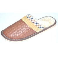 棉拖鞋 男女情侣半跟地板家居拖鞋冬季月子鞋防滑厚底保暖鞋