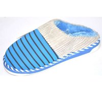 胜利拓 棉拖鞋冬季包根厚底防滑月子居家拖鞋情侣棉拖男女款