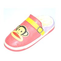 胜利拓 2014年新款拖鞋 冬季保暖鞋拖鞋 女款棉拖鞋家居鞋女厚底卡通可爱