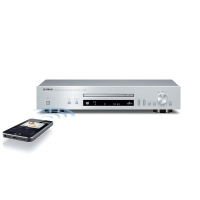 雅马哈(YAMAHA)CD-N301 CD高清播放机WIFI 卫星/网络播放机 银色网络机顶盒