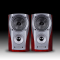 美声(mission) 792se 书架音箱2.0声道 HIFI音箱音响(红色钢琴漆)