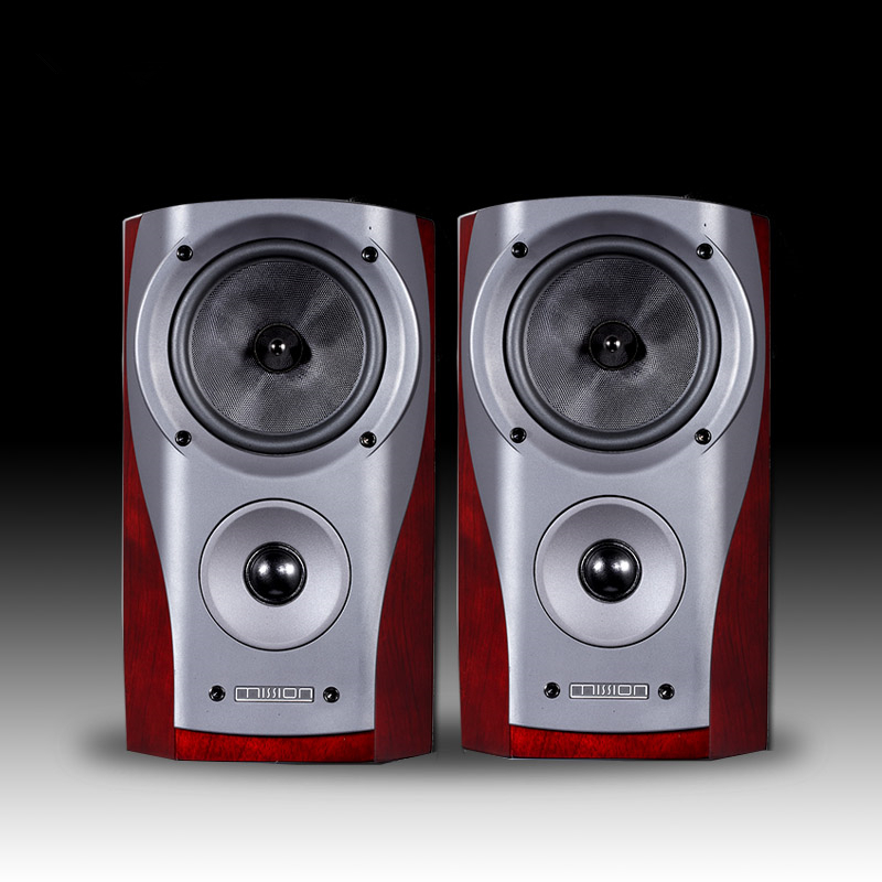 美声(mission) 792se 书架音箱2.0声道 HIFI音箱音响(红色钢琴漆)