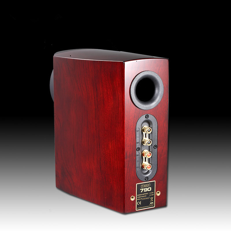 美声(mission) 792se 书架音箱2.0声道 HIFI音箱音响(红色钢琴漆)