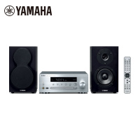 雅马哈(YAMAHA) MCR-N470台式蓝牙组合音响 2.0声道 迷你组合音响 家用视听设备（功放与碟机一体式）