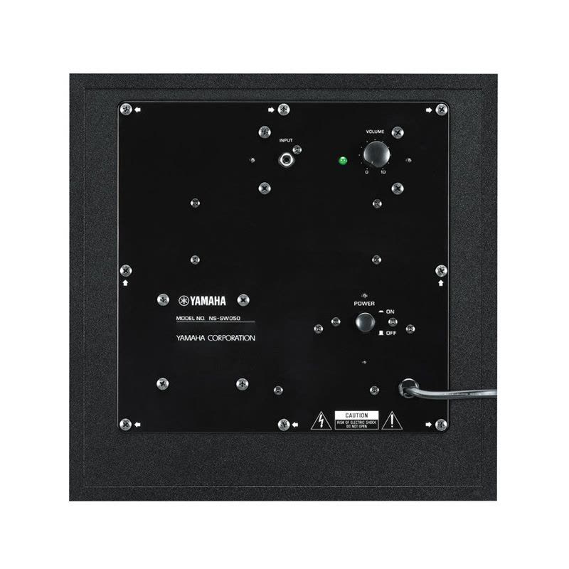 雅马哈(YAMAHA) NS-SW050 低音炮音箱 8英寸有源低音炮家用音响设备 AV音箱(黑色)图片