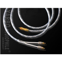 雅堡(YARBO) BW-05SP 镀银一分二重低音线 低音炮线2.5米