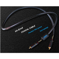 雅堡(YARBO) FP-05FC-007B 方芯铜 音频线数码同轴线 1米