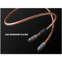 雅堡(YARBO) FP-1010R-F镀银可锁RCA头 数码同轴线 1米