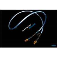 雅堡(YARBO) PSC-100BNC 纯银同轴线 BNC线 音频线 1米