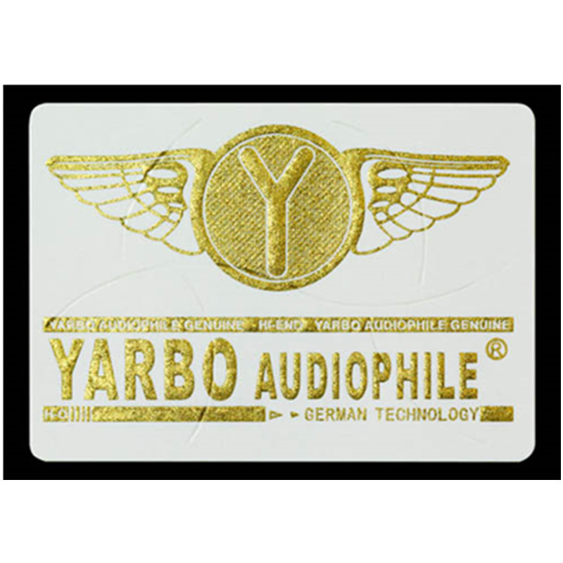 雅堡(YARBO) HIFI-1203BW-F纯银发烧信号线 音频线 1米