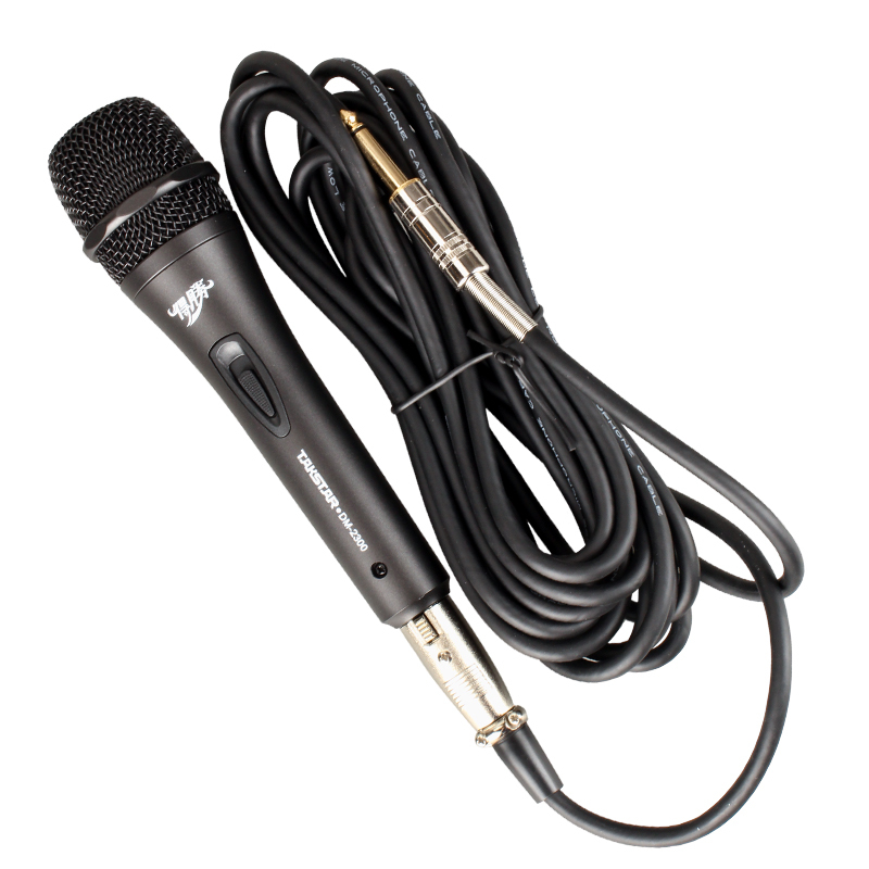 得胜(TAKSTAR) DM-2300 KTV演唱麦克风 家用有线话筒 卡拉OK话筒