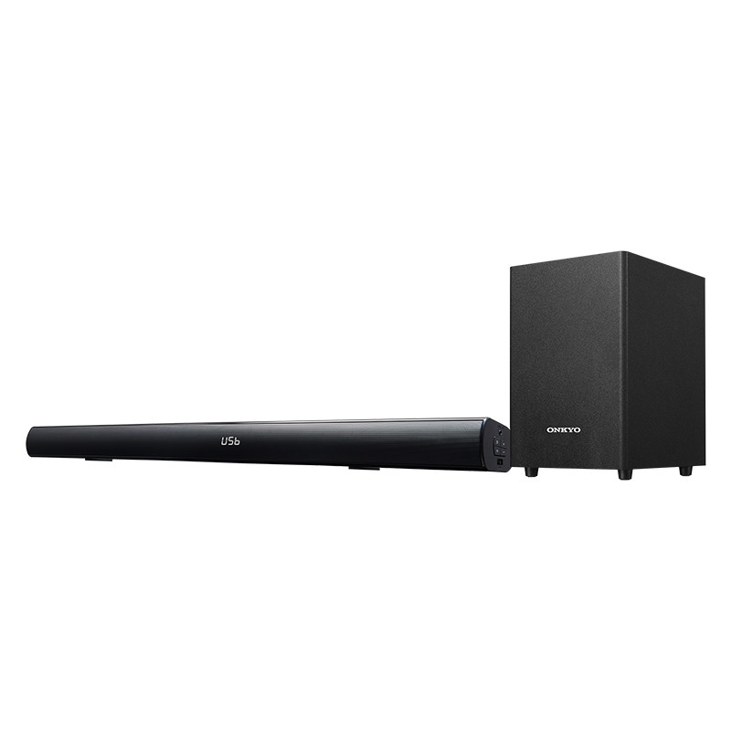 安桥(Onkyo) LS-B111 家庭影院2.1声道回音壁电视音响 蓝牙光纤带低音炮 SoundBar 仅有功放无碟机