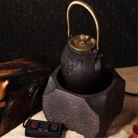 御汕堂陶艺功夫茶具台湾老岩泥电陶炉电茶炉盘龙