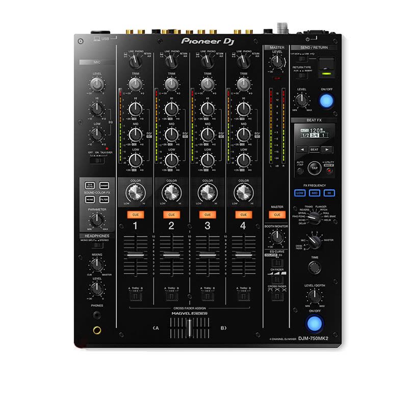 先锋(PIONEER) DJM-750MK2 DJ混音台 mixer内置rekordbox 调音台 其他金属材质图片