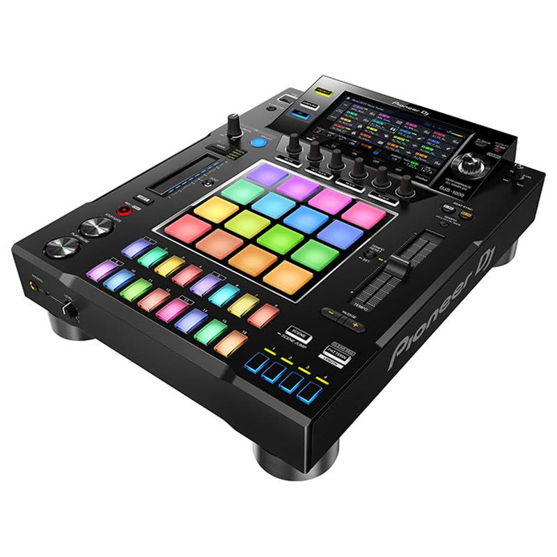 先锋(PIONEER) DJS-1000打碟机 独立DJ采样器 DJ音响设备CD播放器 金属材质搭配调音台图片