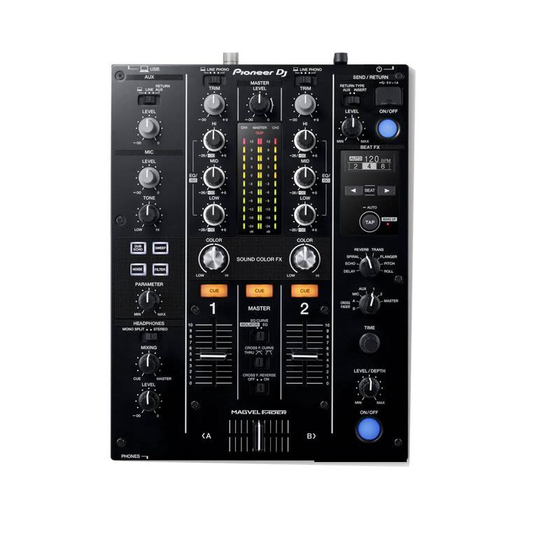 先锋(PIONEER) DJM-450 两路混音器 DJ调音台 其他金属材质图片