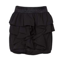 秋水伊人2014专柜正品淑女百搭雪纺短裙122109016