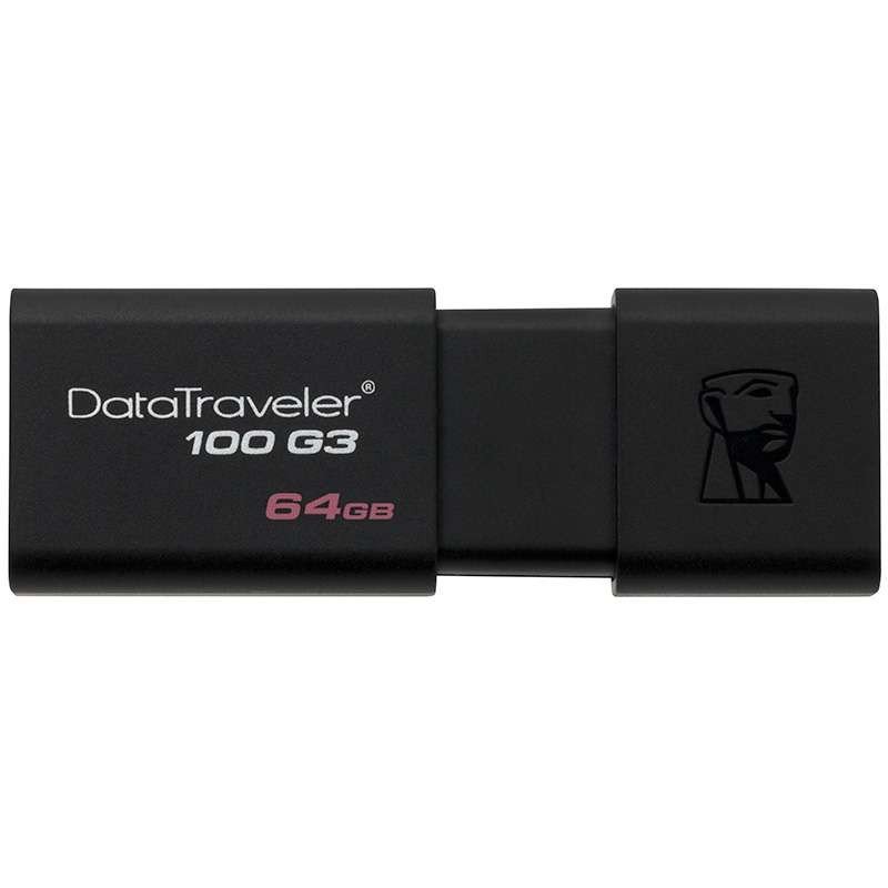 [免邮]金士顿64g u盘Kingston DT100G3 64GB USB3.0 大容量电脑U盘优盘