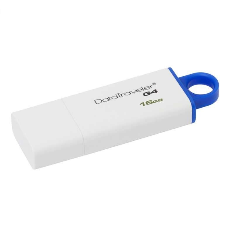 金士顿(Kingston) DTIG4 16GB U盘高速USB 3.0 16g车载音乐优盘 带防尘盖钥匙型蓝色+音乐图片