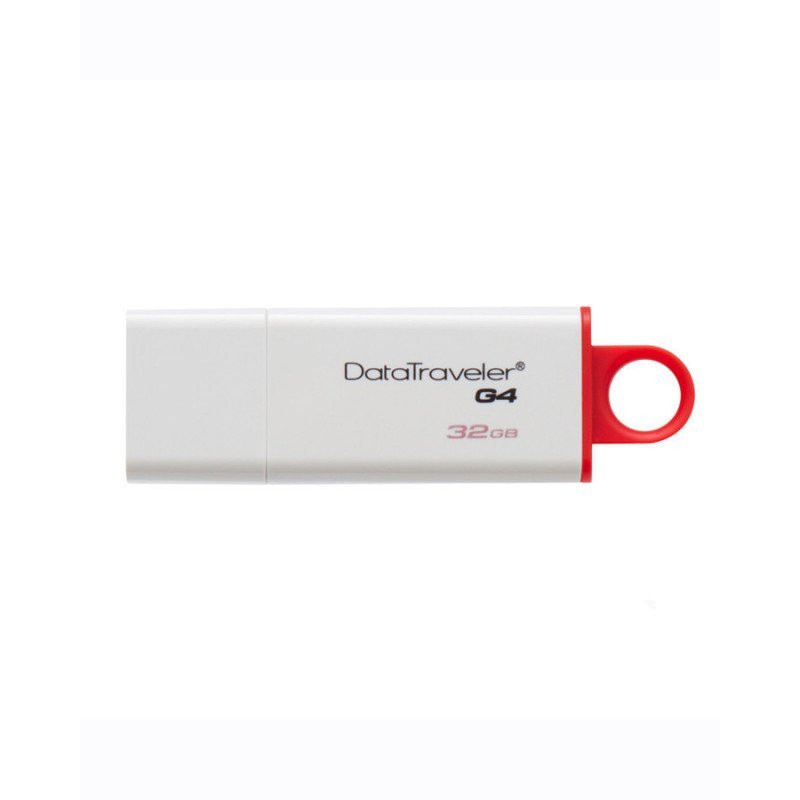 金士顿(Kingston) DTIG4 32GB U盘高速USB 3.0 32g车载音乐优盘 带防尘盖钥匙型红色+音乐