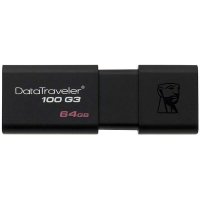 金士顿(Kingston)DT100G3 64GB USB 3.0 U盘 高速商务办公U盘 金士顿64g u盘