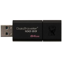 金士顿(Kingston)DT100G3 64GB USB 3.0 U盘 高速商务办公U盘 金士顿64g u盘