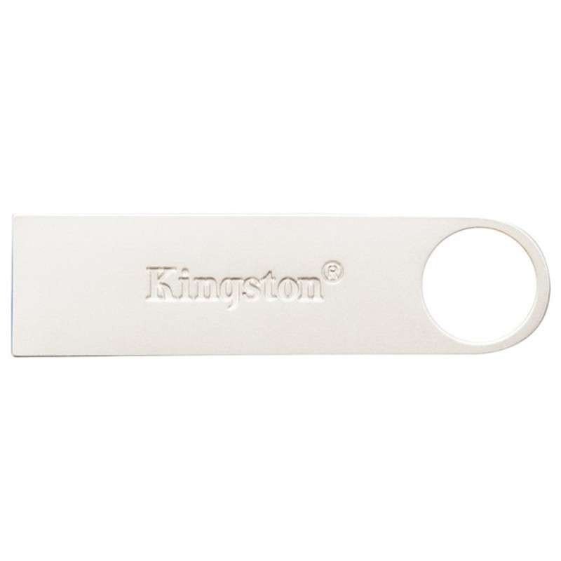 金士顿(Kingston)DTSE9G2 32GB USB3.0 U盘高速车载大容量金属不锈钢耐磨优盘32g闪存盘银色
