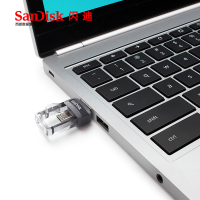 SanDisk闪迪OTG手机U盘32G双接口电脑两用高速USB3.0迷你优盘32g读速高达150mb/s灰色