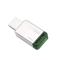 金士顿(Kingston)USB3.1 16GB 金属U盘 DT50绿色迷你个性创意定制u盘激光刻字 文字+图案定制