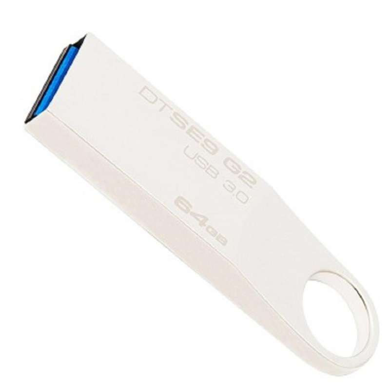 Kingston金士顿64gu盘不锈钢u盘USB3.0高速u盘64GB个性dtse9g2激光刻字LOGO银色十二生肖定制
