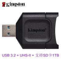 金士顿(Kingston)USB3.2 高速SD读卡器 UHS-II SDXC读卡器 MLP 多功能读卡器SD大卡