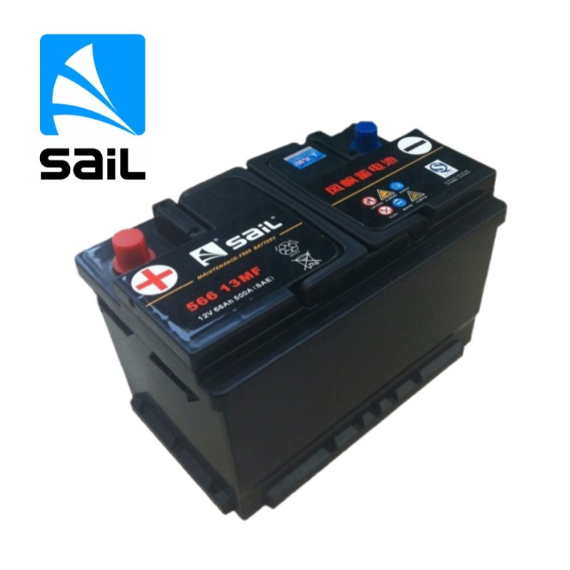风帆蓄电池旗舰店56613汽车电瓶12V66AH福克斯自动档/致胜/蒙迪欧/福睿斯/翼虎/S-MAX适用以旧换新