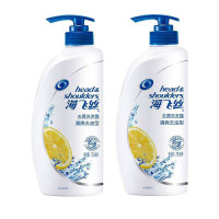 海飞丝清爽去油型去屑洗发露750mlx2瓶 优惠套装 多省包邮