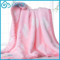 云朵宝宝 保暖绒毯毛毯冬加厚儿童小毛毯子云毯 婴儿毛毯