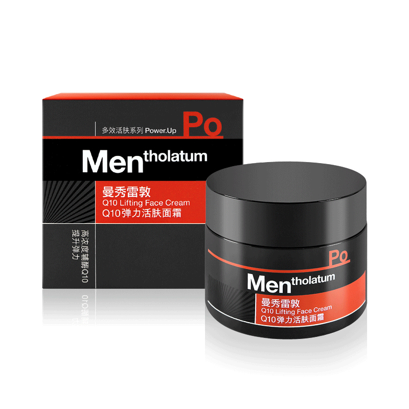 曼秀雷敦(Mentholatum)男士Q10弹力活肤面霜50g