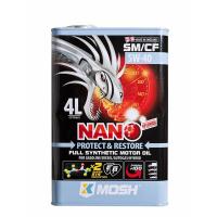 摩圣纳米修护润滑油SM级高级机油5W-40SM/CF全合成发动机油4L
