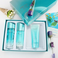 水漾芯肌漂流润语三件套滋润型【洁面+水+乳】礼盒装