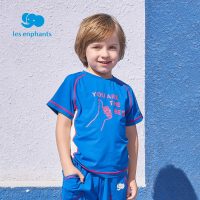 丽婴房男宝宝休闲短袖T恤儿童中小童时尚运动针织T恤2020夏季新款