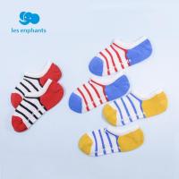 丽婴房婴幼儿配饰男宝宝休闲短袜儿童中小童袜子3双装 2020春夏款