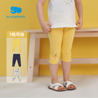 丽婴房童装女童短裤夏季新款碎花七分裤宝宝洋气小公主打底裤2021