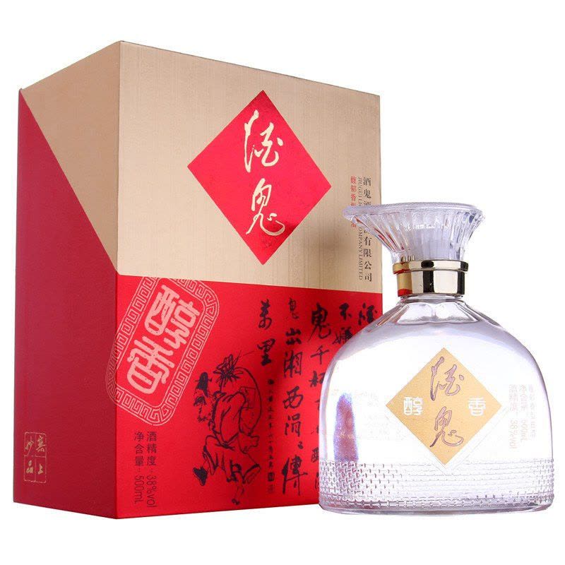 中国酒 酒鬼酒 白酒 500ml 酒鬼酒38度酒鬼醇香500ml*6 白酒酒界网【价格图片品牌报价