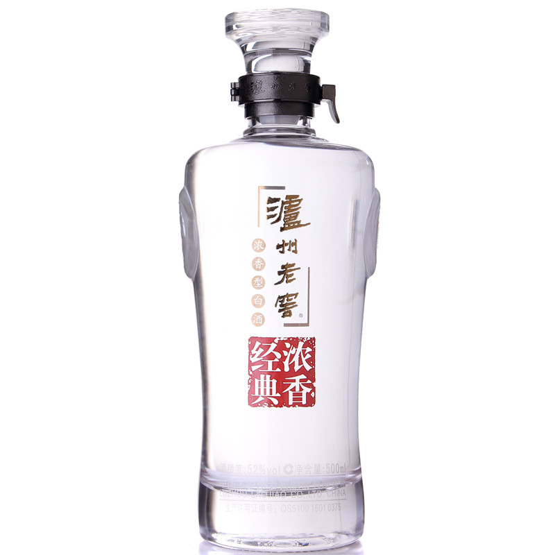 52度 泸州老窖浓香经典 500ml 白酒 酒界网