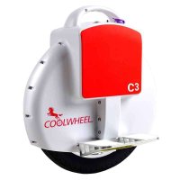 酷威尔小马车（coolwheel） C3 自平衡电动独轮车 智能代步 思维车 火星车 独轮车 珍珠白