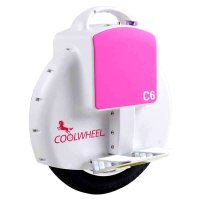 酷威尔小马车（coolwheel） C6 自平衡电动独轮车 智能代步 思维车 火星车 单轮车 浪漫粉