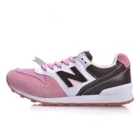 New Balance/新百伦 新款女鞋运动鞋N字母跑步鞋 透气鞋复古潮鞋 白粉红