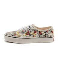 VANS/万斯 炫彩女鞋 运动休闲 女板鞋米奇 低帮帆布鞋